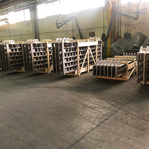 Castings for the petrochemical industry