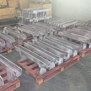 Castings for the petrochemical industry