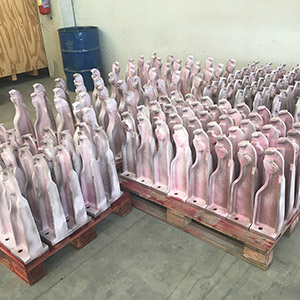 Castings for the petrochemical industry