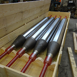 Rollers for heat treatment furnaces
