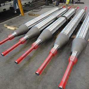 Rollers for heat treatment furnaces
