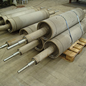 Rollers for heat treatment furnaces