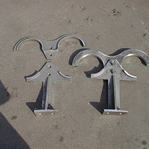 Supports and components for petrochemical furnaces
